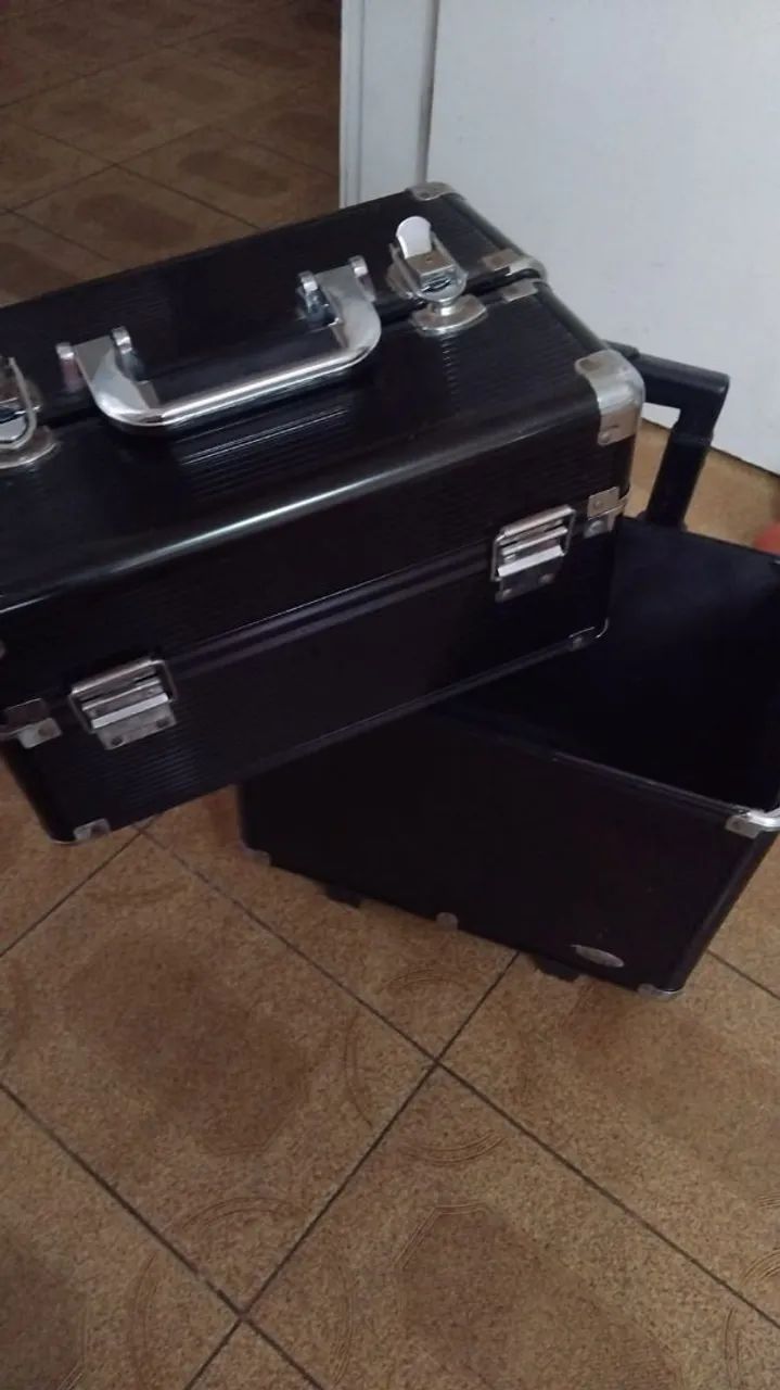 MALETA P/COSMÉTICOS/MAQUIAGEM  - Foto 3