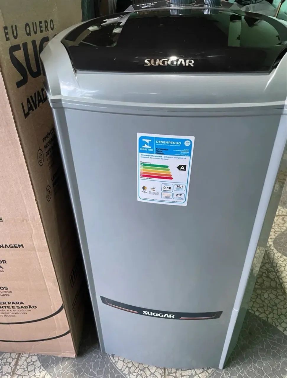 Tanquinho marca suggar, 220v (20,1kg) novo - Foto 6