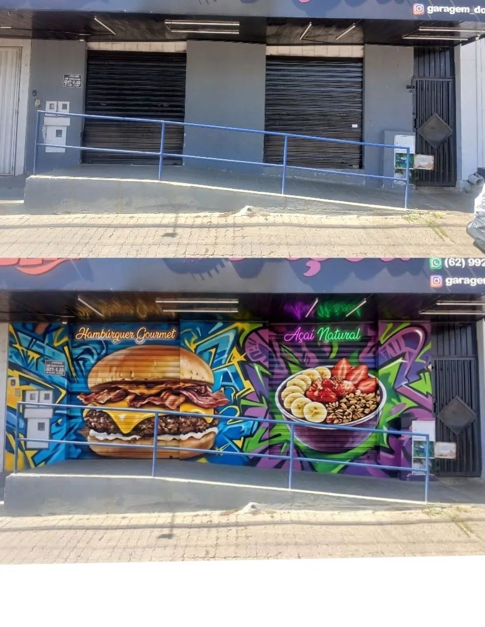 Comunicação visual, pintura de portas , arte , graffiti  - Foto 2