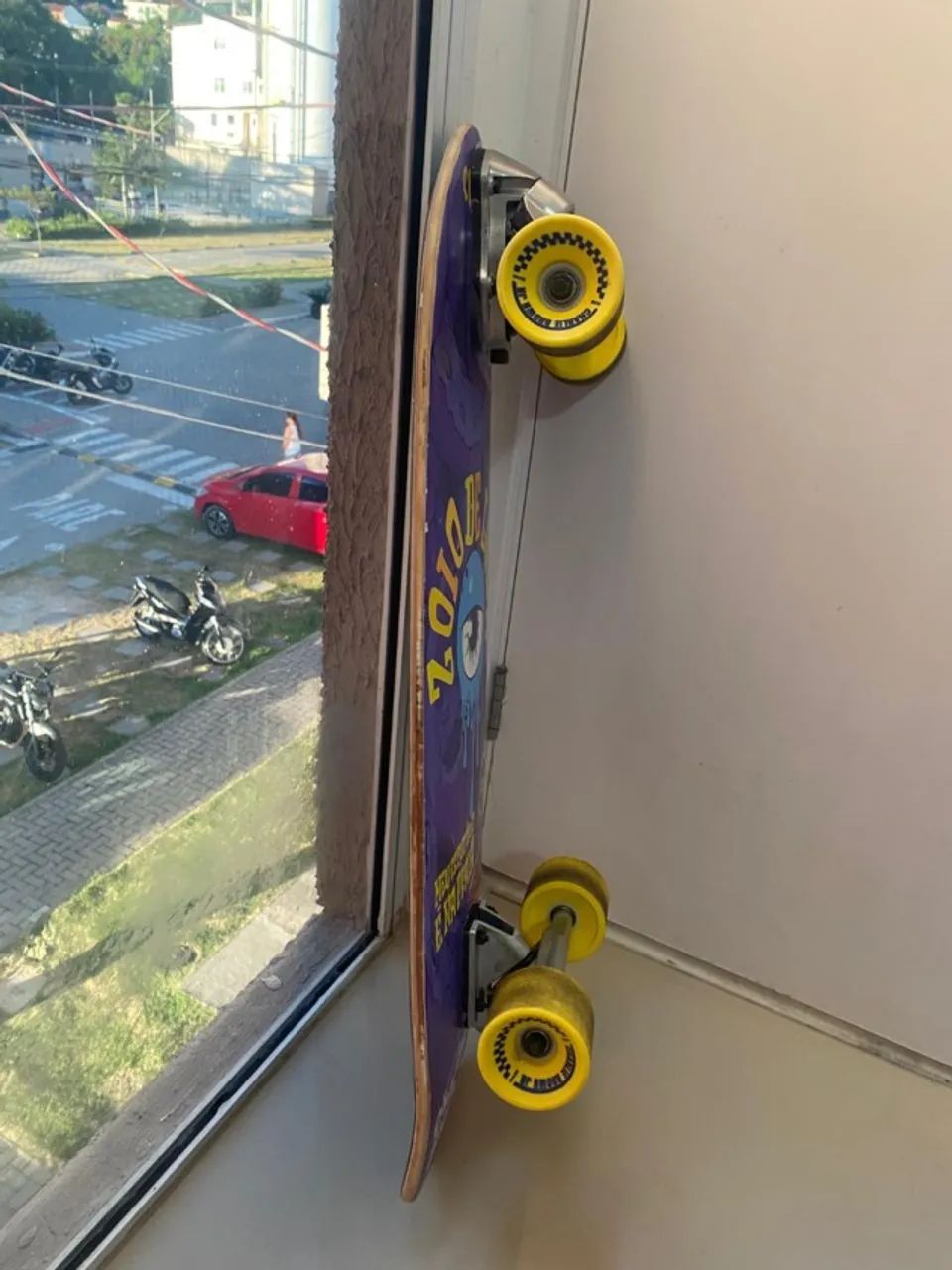 Skate Simulador De Surf Kronik Cbjr Zóio De Lula Swingboard Lavanda - Foto 4