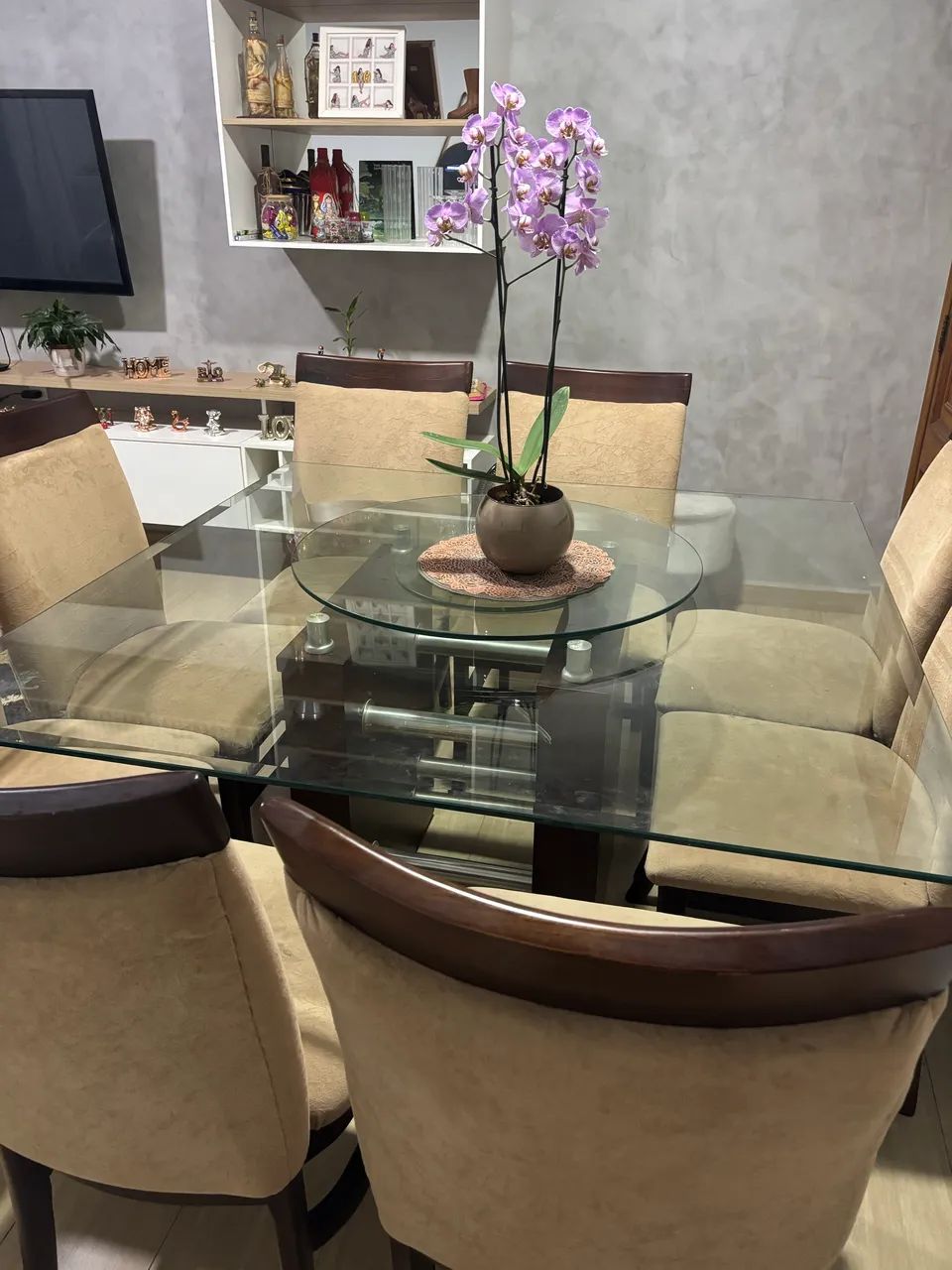 Mesa Giratória com 8 cadeiras - Foto 3