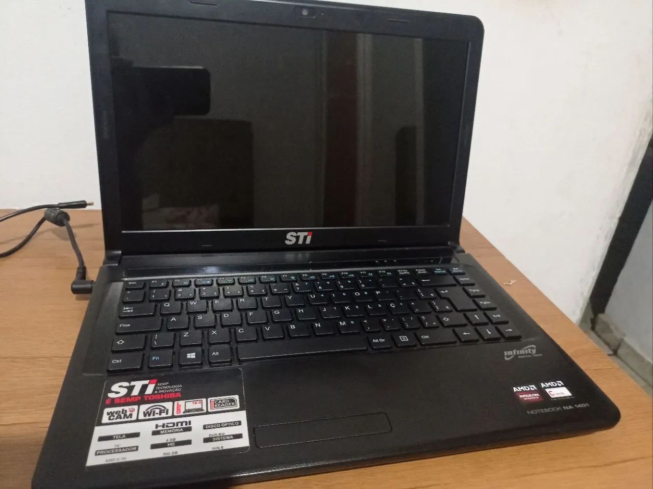 Notebook STI Semp Toshiba - 4GB RAM para Estudos e Comércio - Foto 4