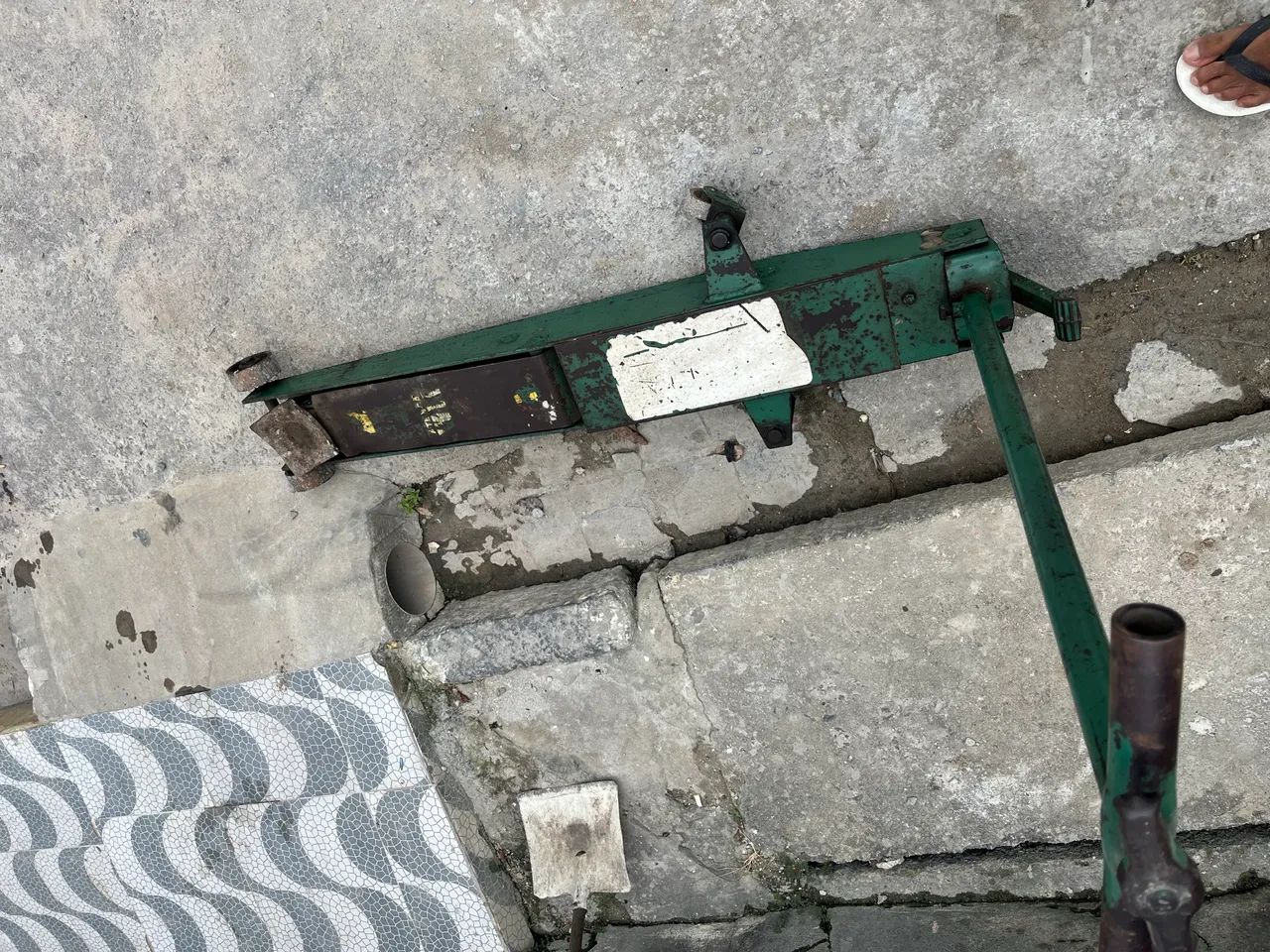 Macaco jacaré , compressor de Ar