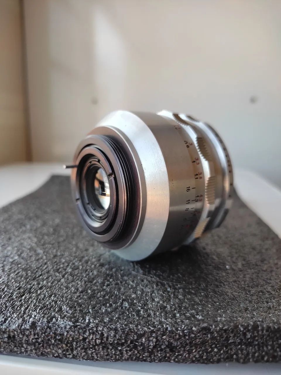 Carl Zeiss Jena Tessar 50mm F2.8 M42 Silver | Impecável | Vintage