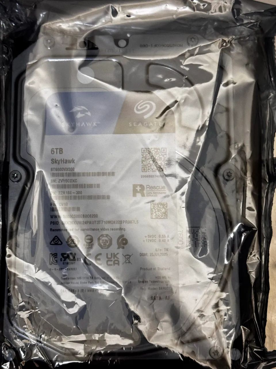 HD Seagate Skywank 6TB