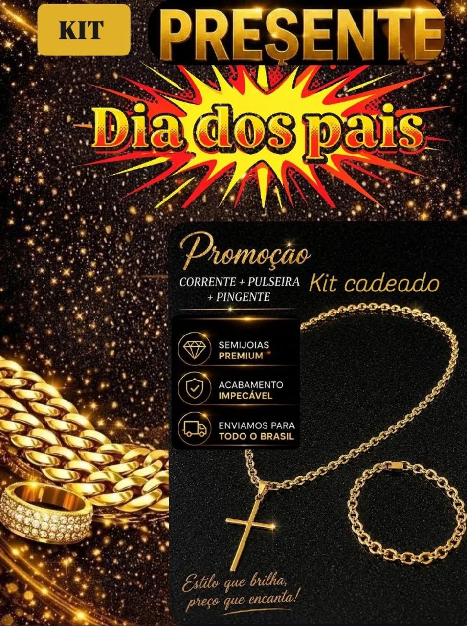KIT CORRENTE DIA DOS PAIS 