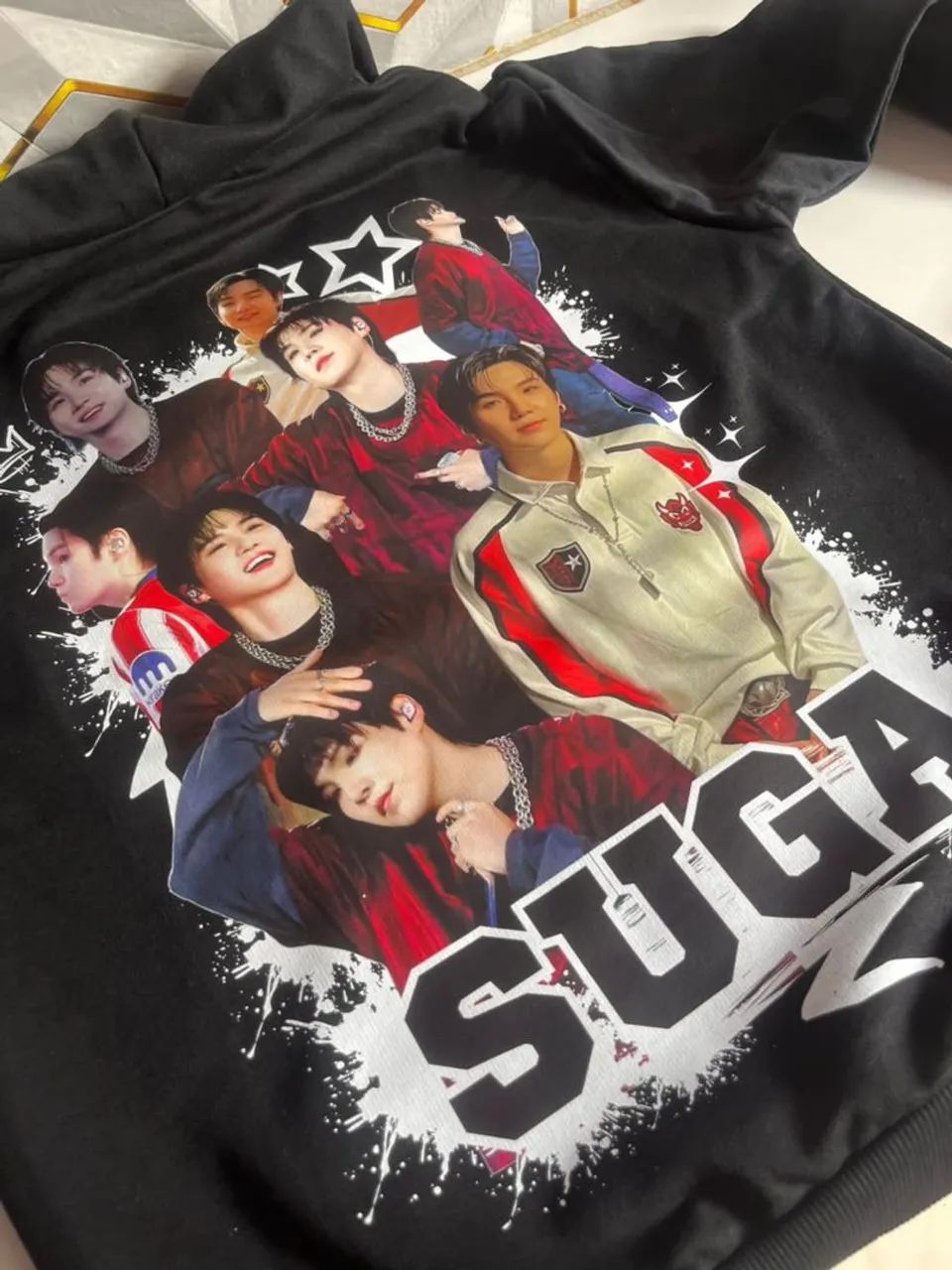 Moletom do BTS 100% algodão . - Foto 4