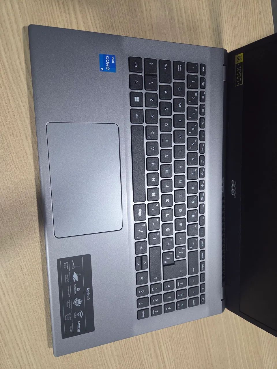 Notebook Acer i5 12 geração/ 8gb de ram e ssd 256gb - Foto 2