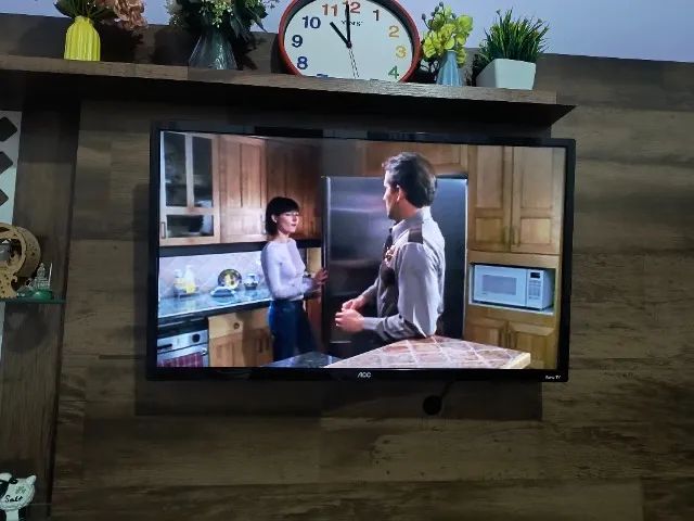 Smart TV Led AOC Roku 32 polegadas sem avarias - Foto 2
