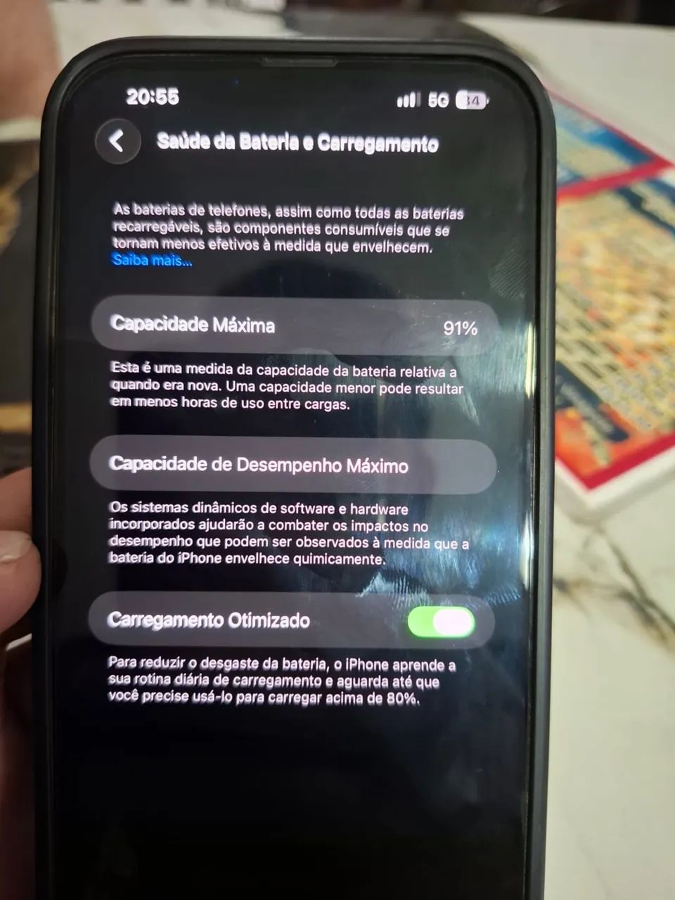 iPhone 13 Pro Max, 91% de saúde - Foto 2