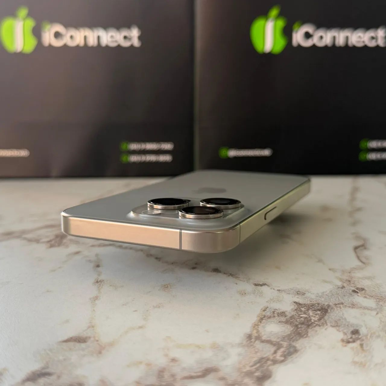 iPhone 15 Pro Titânio Natural 256GB| Impecável em até 21x