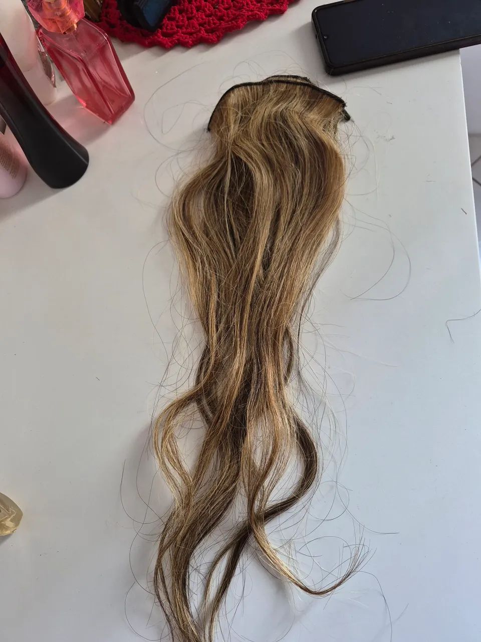 Cabelo humano loiro mesclado  - Foto 2