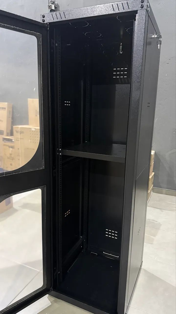 Rack piso padrão 190x60cm preto  - Foto 2