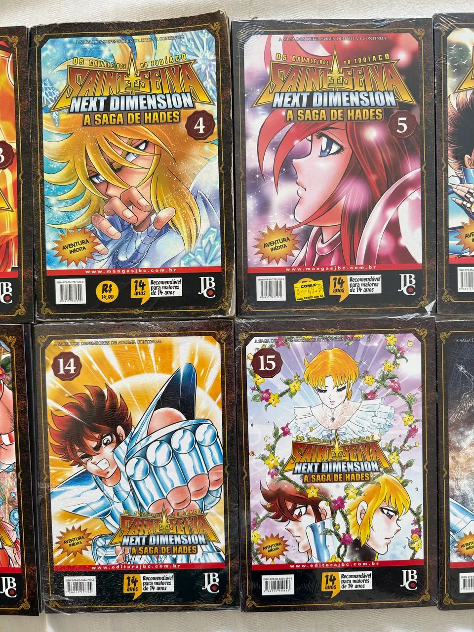 Mangas Cavaleiros do Zodiaco Next Dimension - Livros e revistas