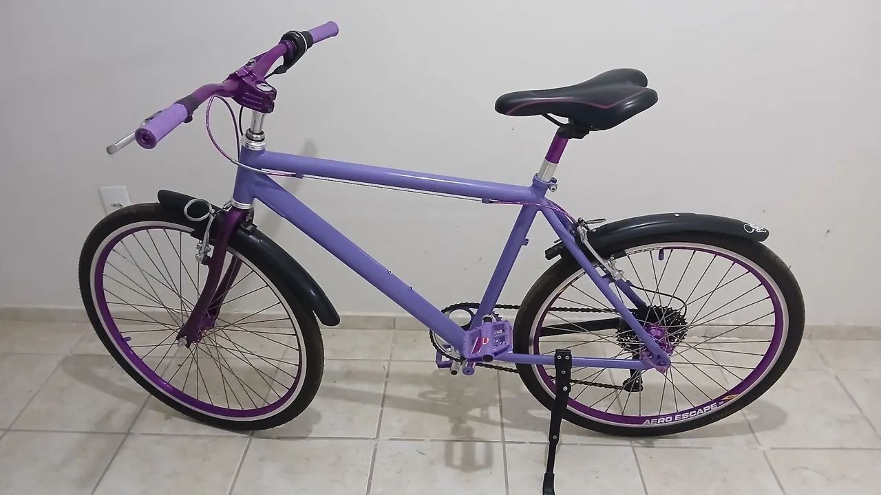 Bicicleta aro 26 ( pouco usada) - Foto 3
