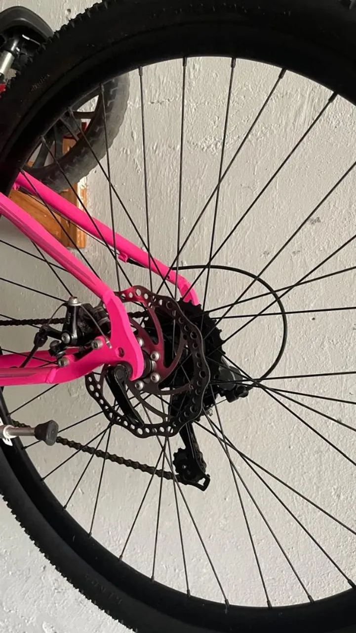 Bicicleta Absolute Hera Aro 29 Rosa - 21 Velocidades - Foto 2