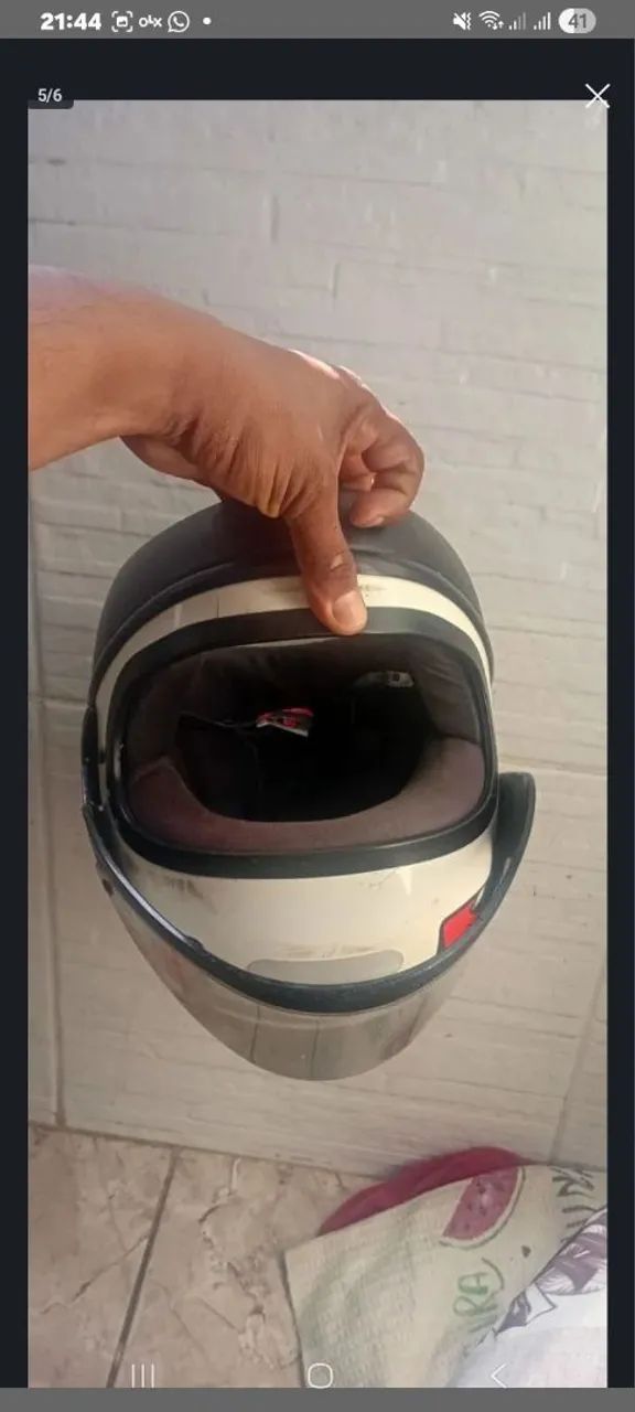 Capacete San marino original - Foto 3