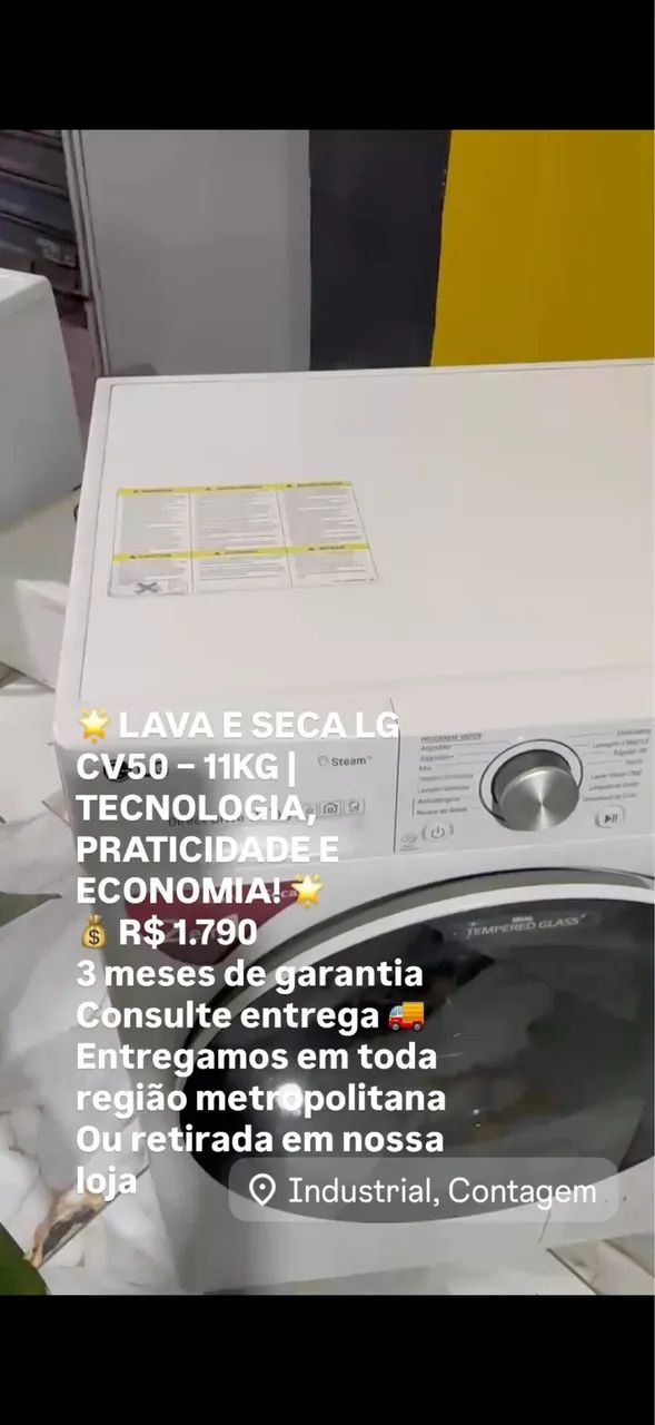 Geladeira e lava e seca  - Foto 2