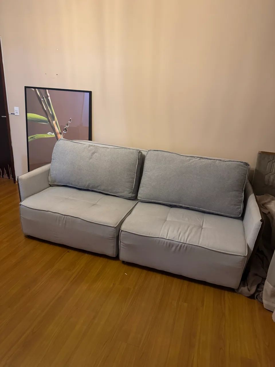 Sofa Retratil 3 Lugares - 2 anos de uso  - Foto 2