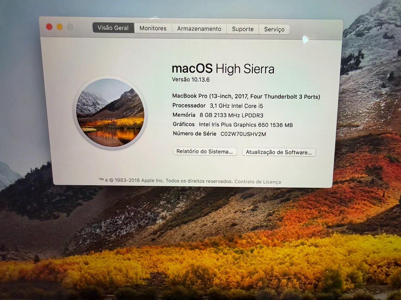 MacBook Pro 2017 com Touch Bar  - Foto 5
