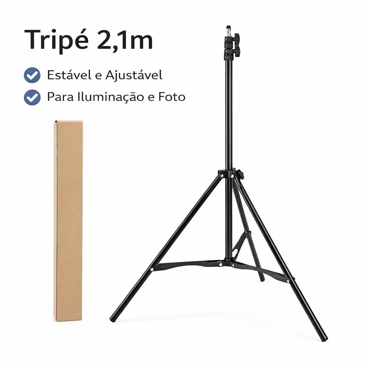 $120 TRIPÉ para celular e câmera | Basic  - Foto 2