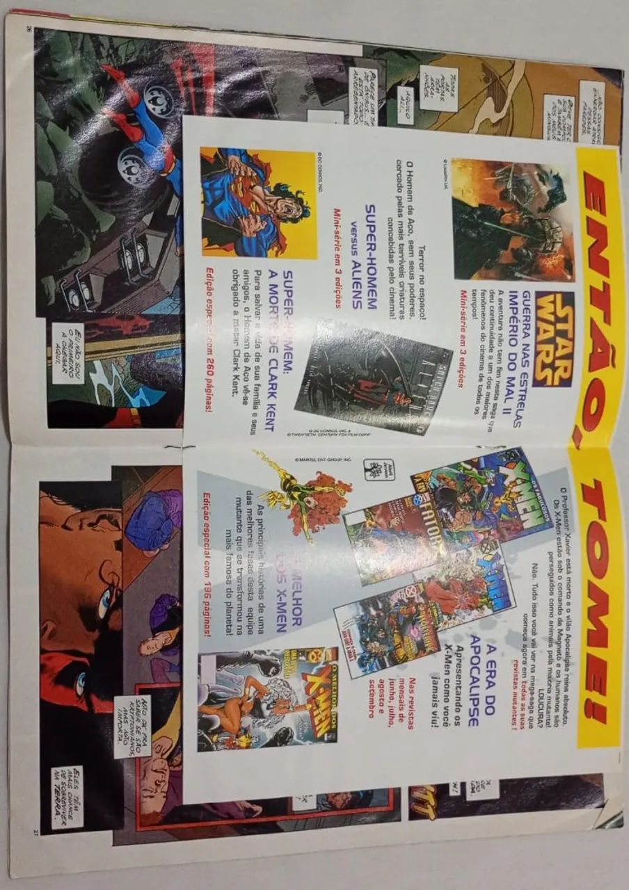 Gibi HQ Super Man Versus Aliens #1 - Foto 2