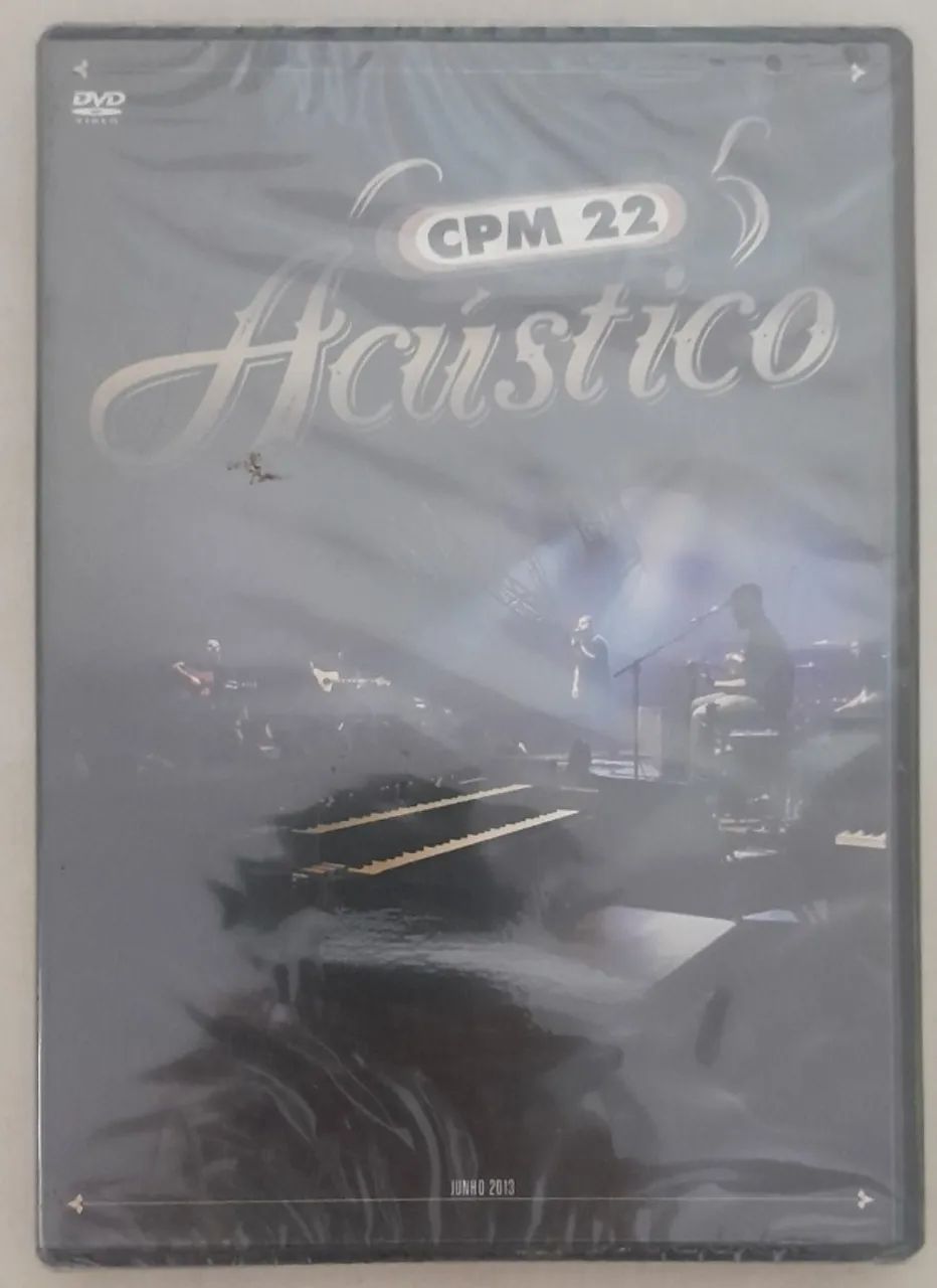 Cpm 22 Acústico Dvd Novo Lacrado