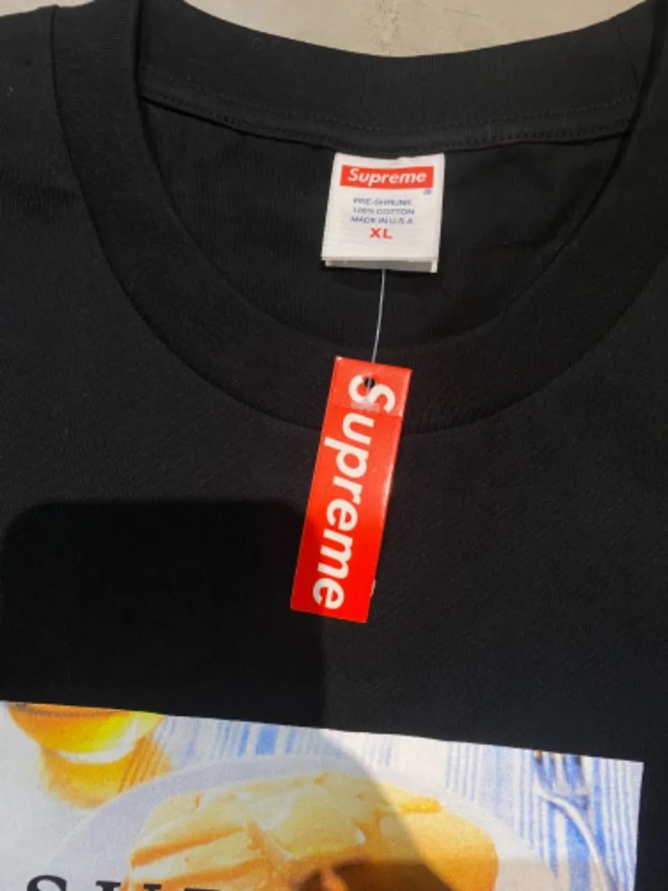 supreme pancakes tee black - Foto 3