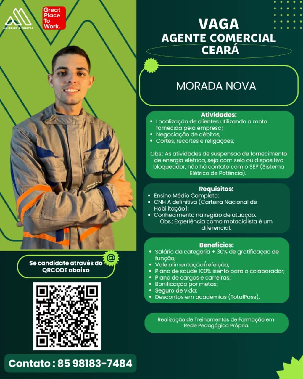 Agente Comercial - Morada Nova