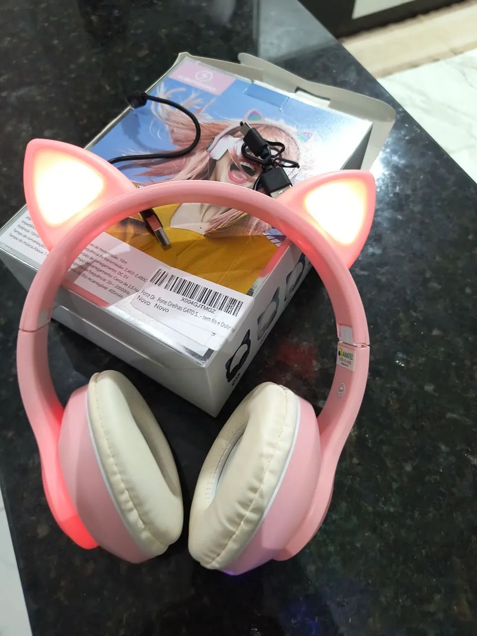 Fone orelhas GATOS  - Foto 2