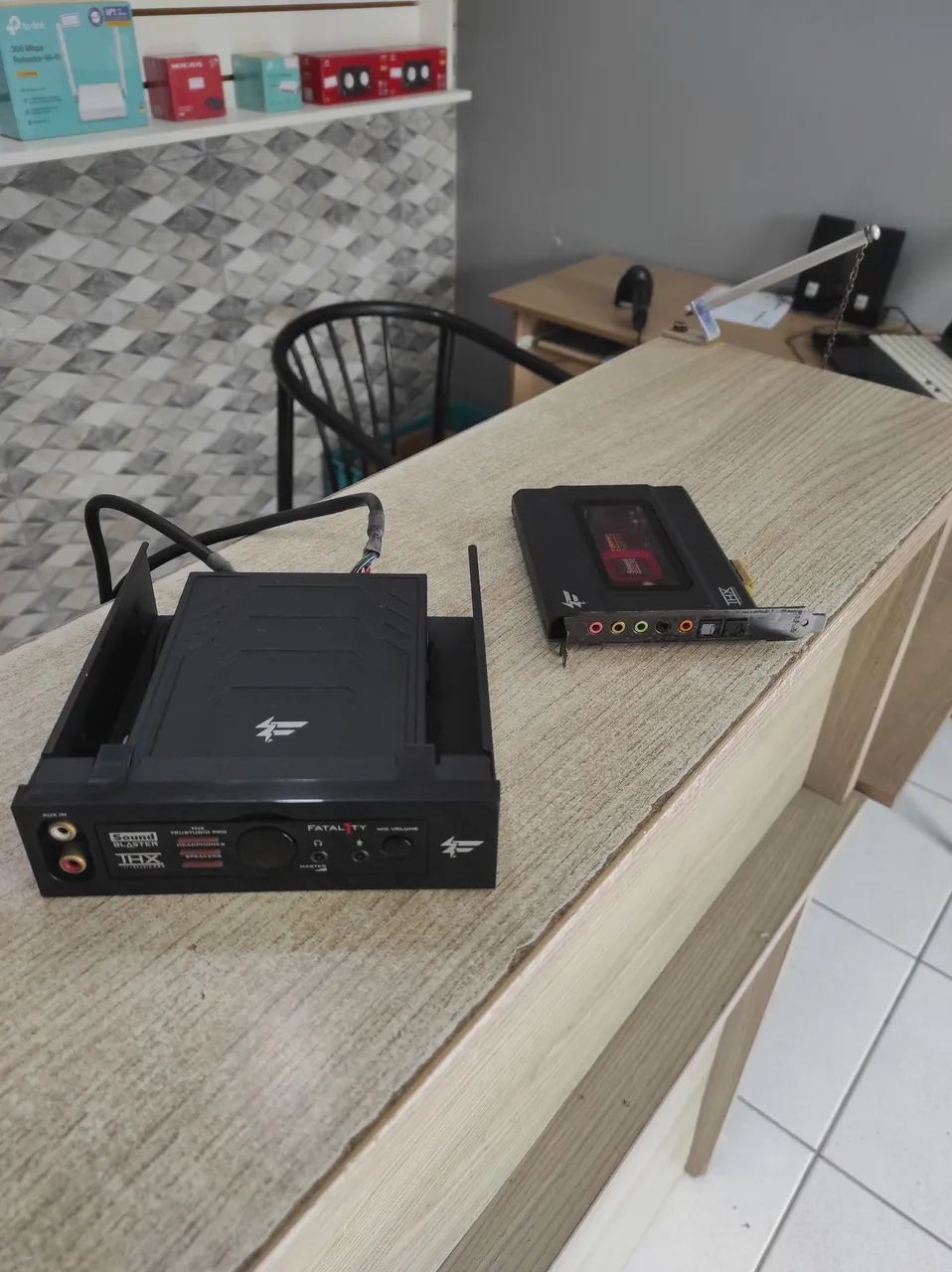 Placa De Som Gamer Creative Sound Blaster Recon 3D Fatal1ty Edition - Foto 5