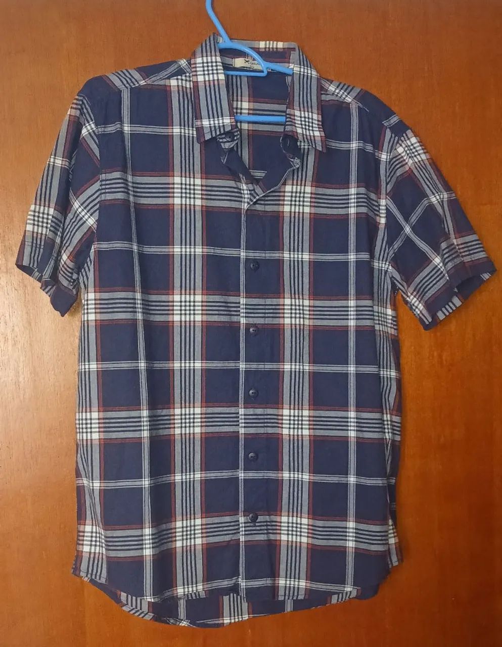 Camisa De Xadrez Casual