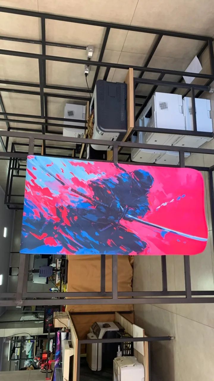 Mouse Pad Gamer 1,2mx60cm Samurai