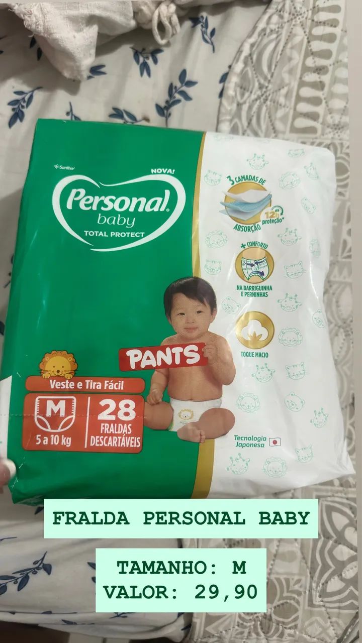 FRALDA DESCARTÁVEL M BEBÊ  - Foto 2
