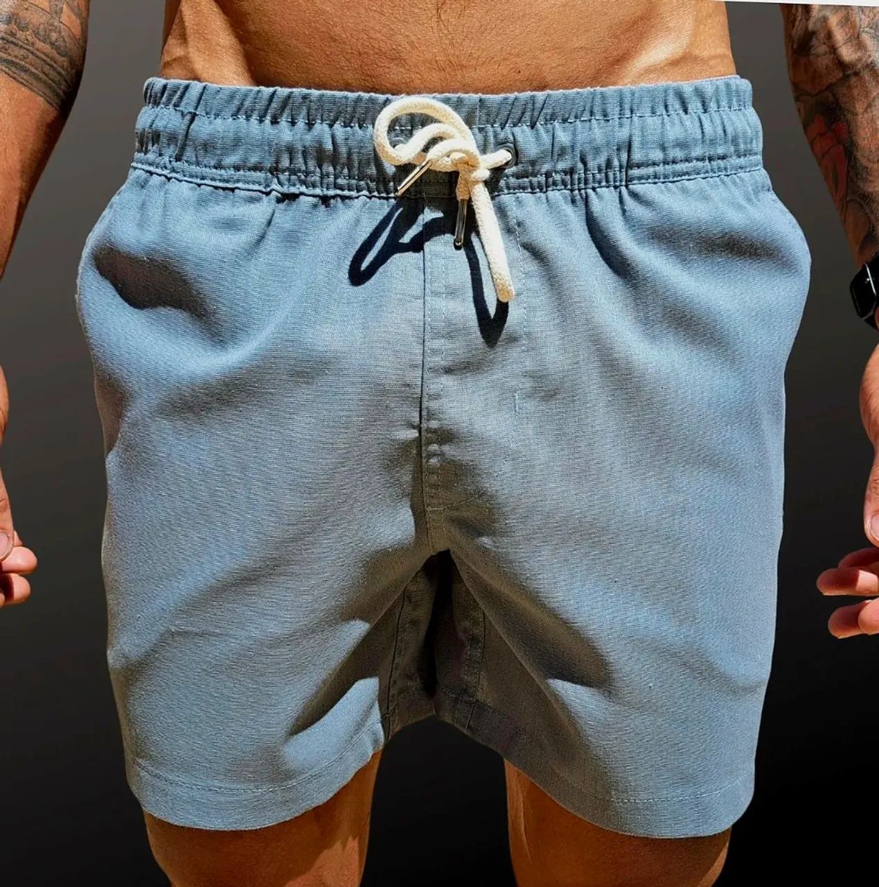 Short de Linho - Foto 6