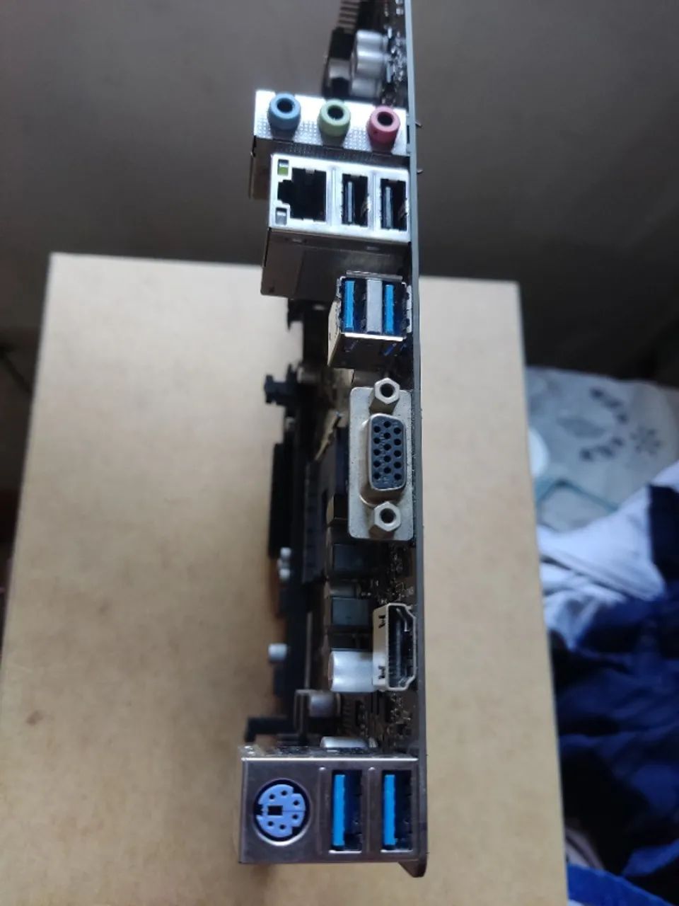 Placa Mae Biostar B450MH v6.3 (Sucata) - Foto 3