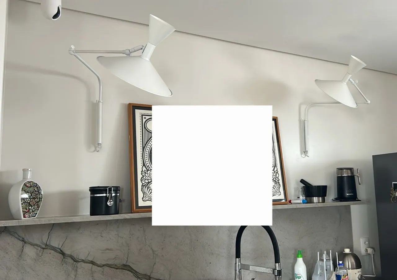 Vendo luminárias de parede 