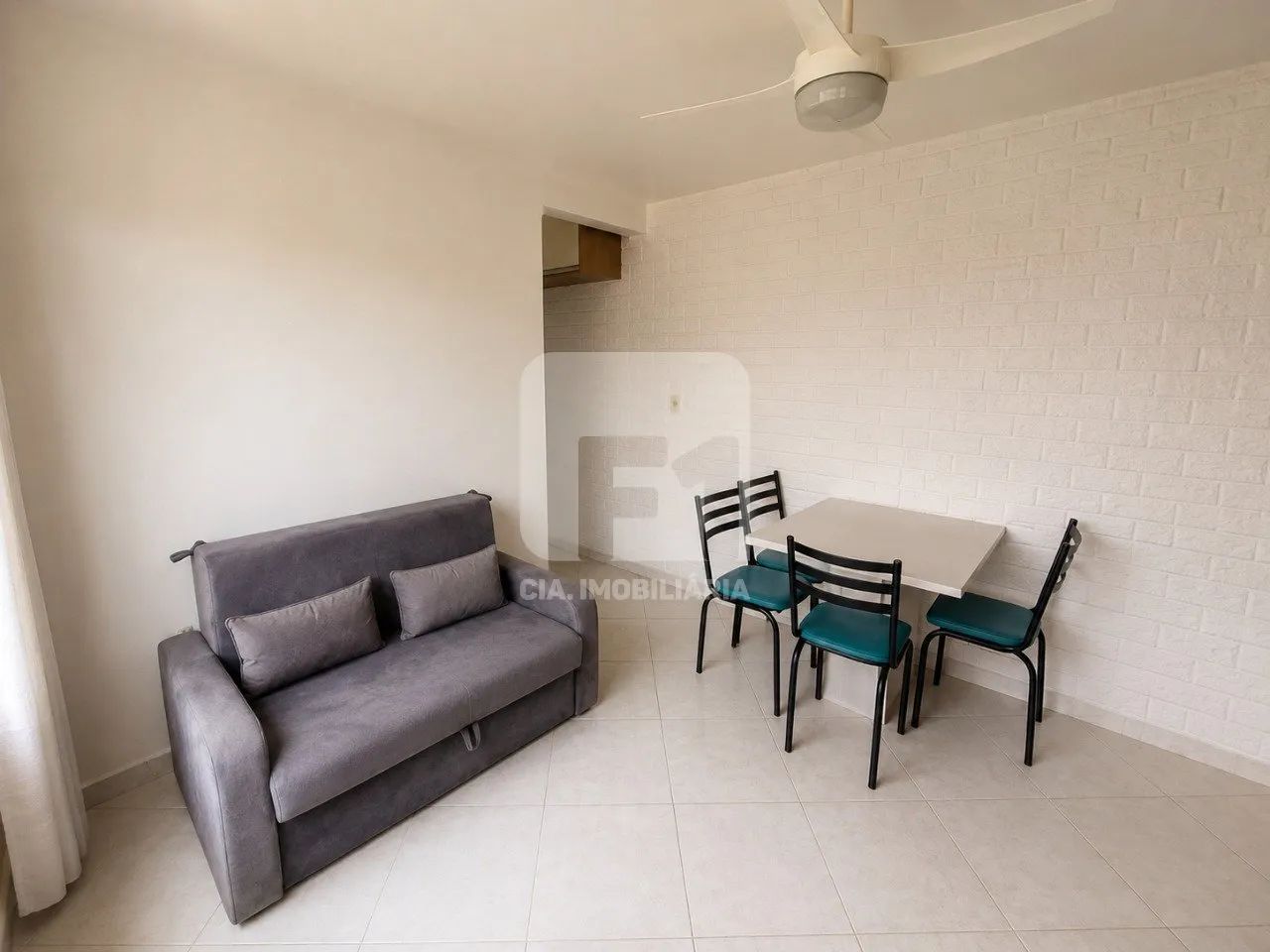 Apartamento 1 quarto mobiliado no Itacorubi - Foto 2