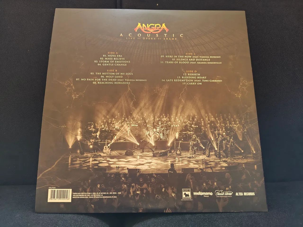 Angra Acoustic Ópera de Arame LP Duplo - Foto 3