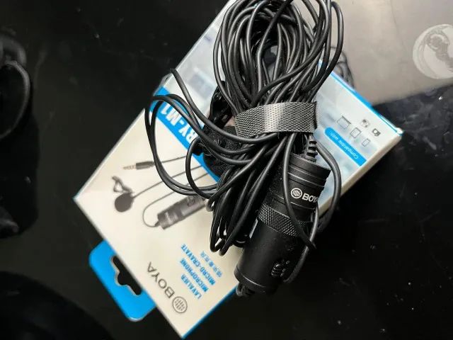 Microfone Lapela Boya M1 - Original
