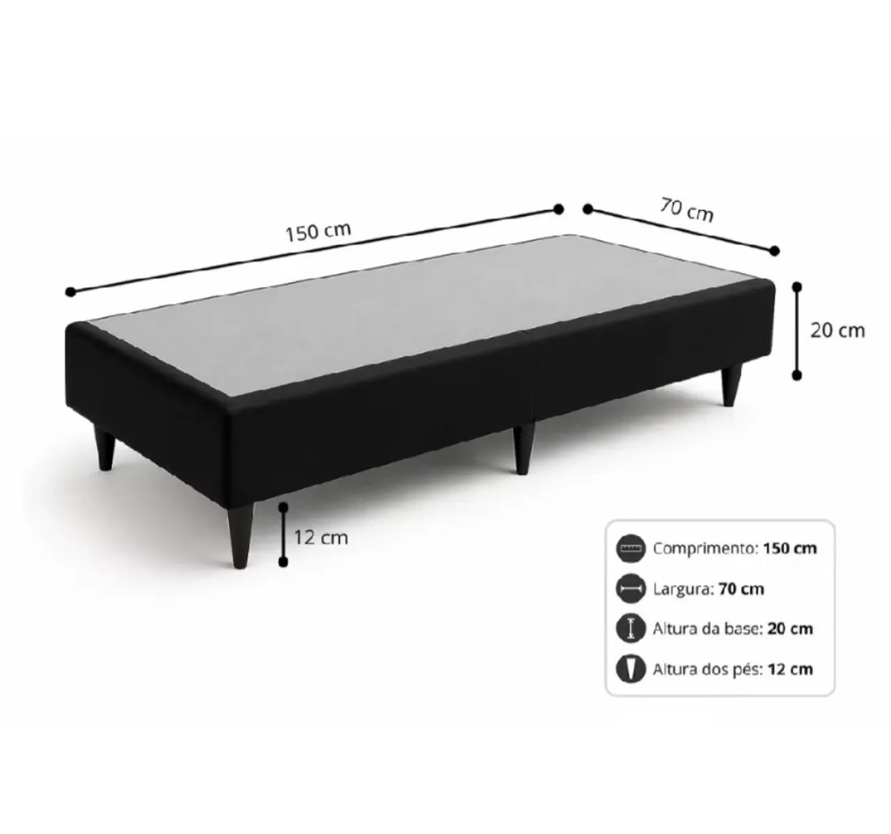 Cama desmontável Rosa - Foto 2