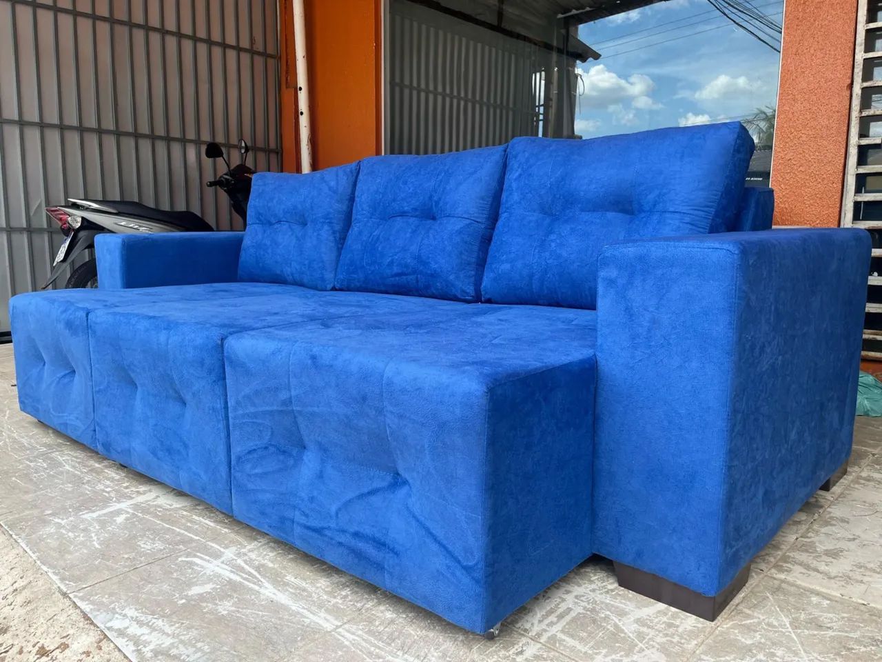 Oferta! Sofá Retrátil modelo 3 Lugares  - Foto 3
