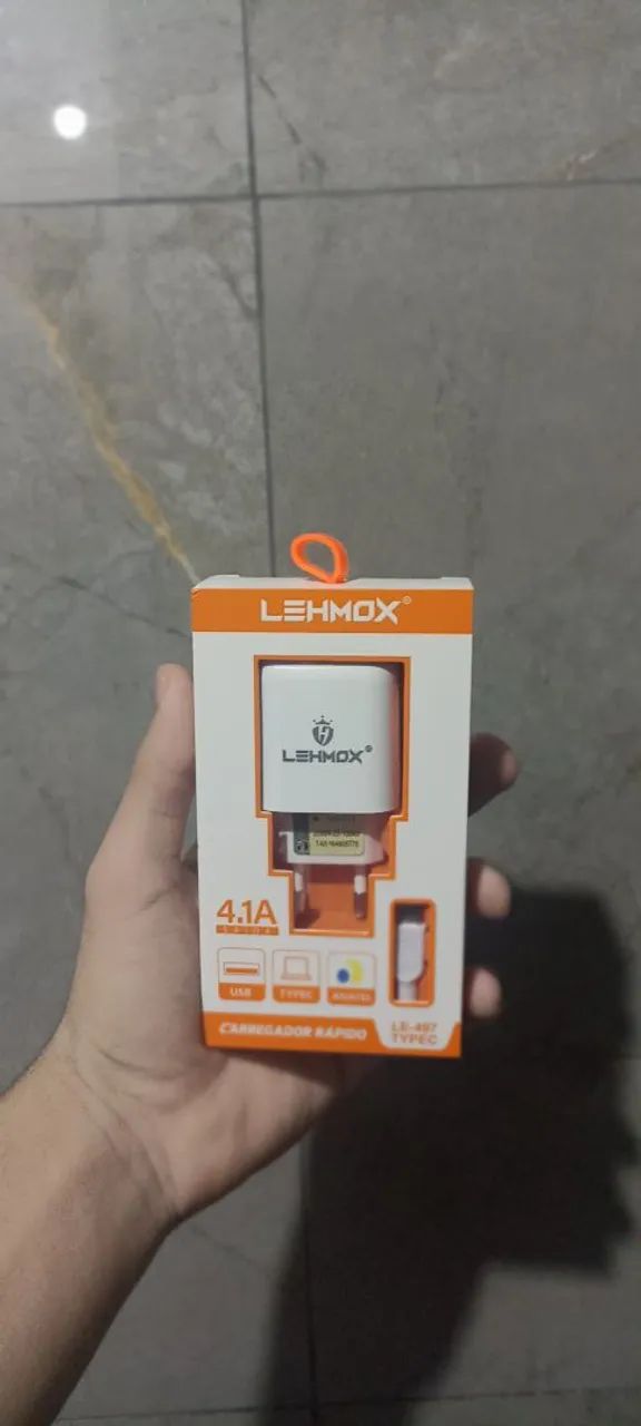 Carregador tipo C lehmox 