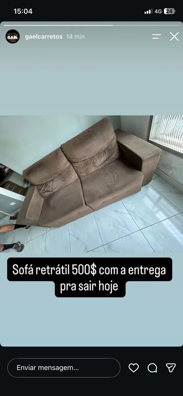Sofá retrátil, zerado - Foto 4