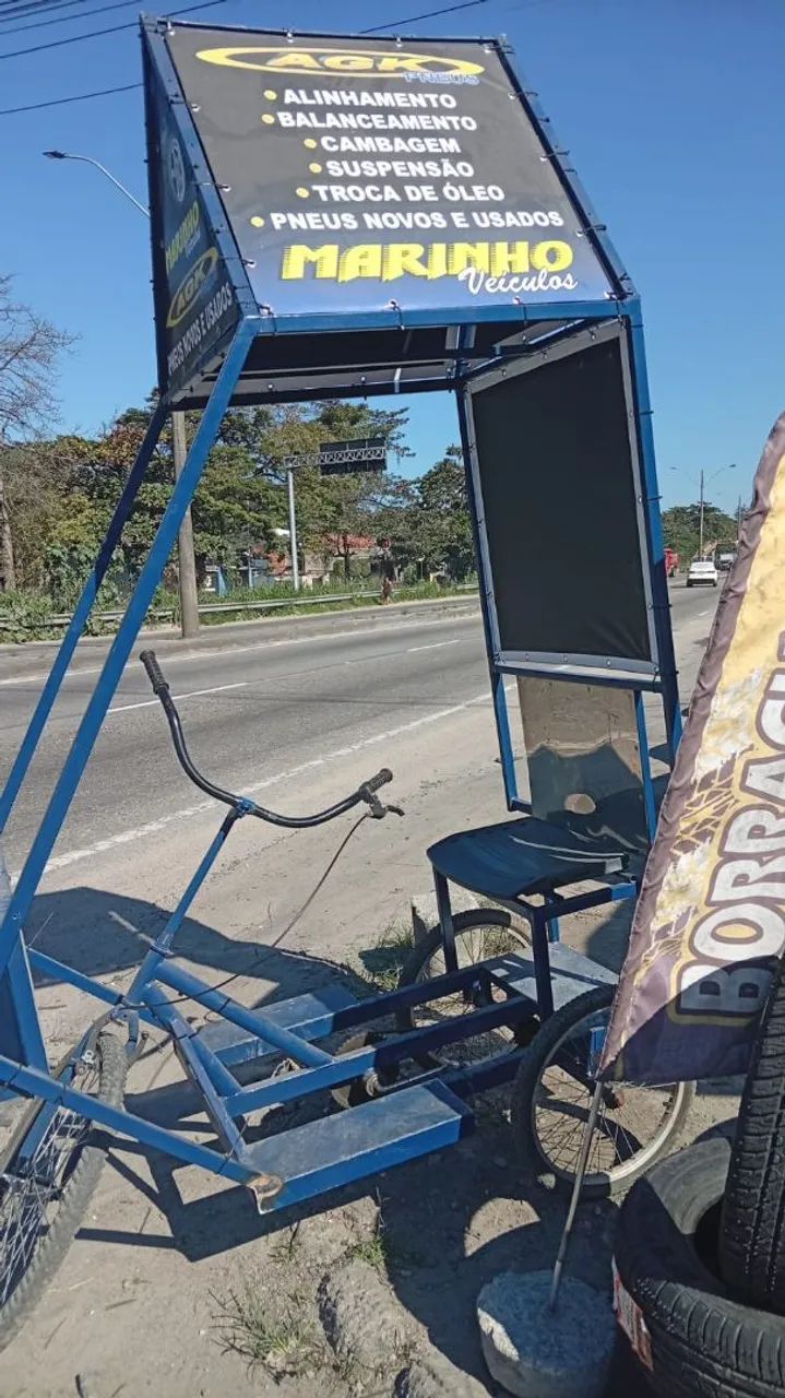 Bicicleta triciclo para propaganda - Foto 2