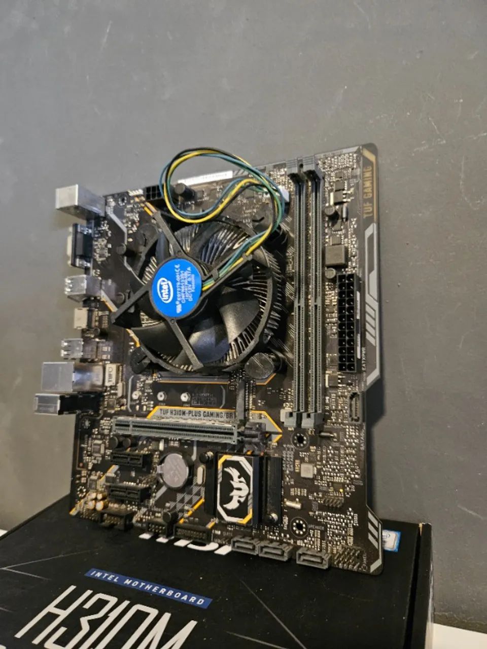 Placa Mãe H310M + Processador i3 8100 - Foto 4