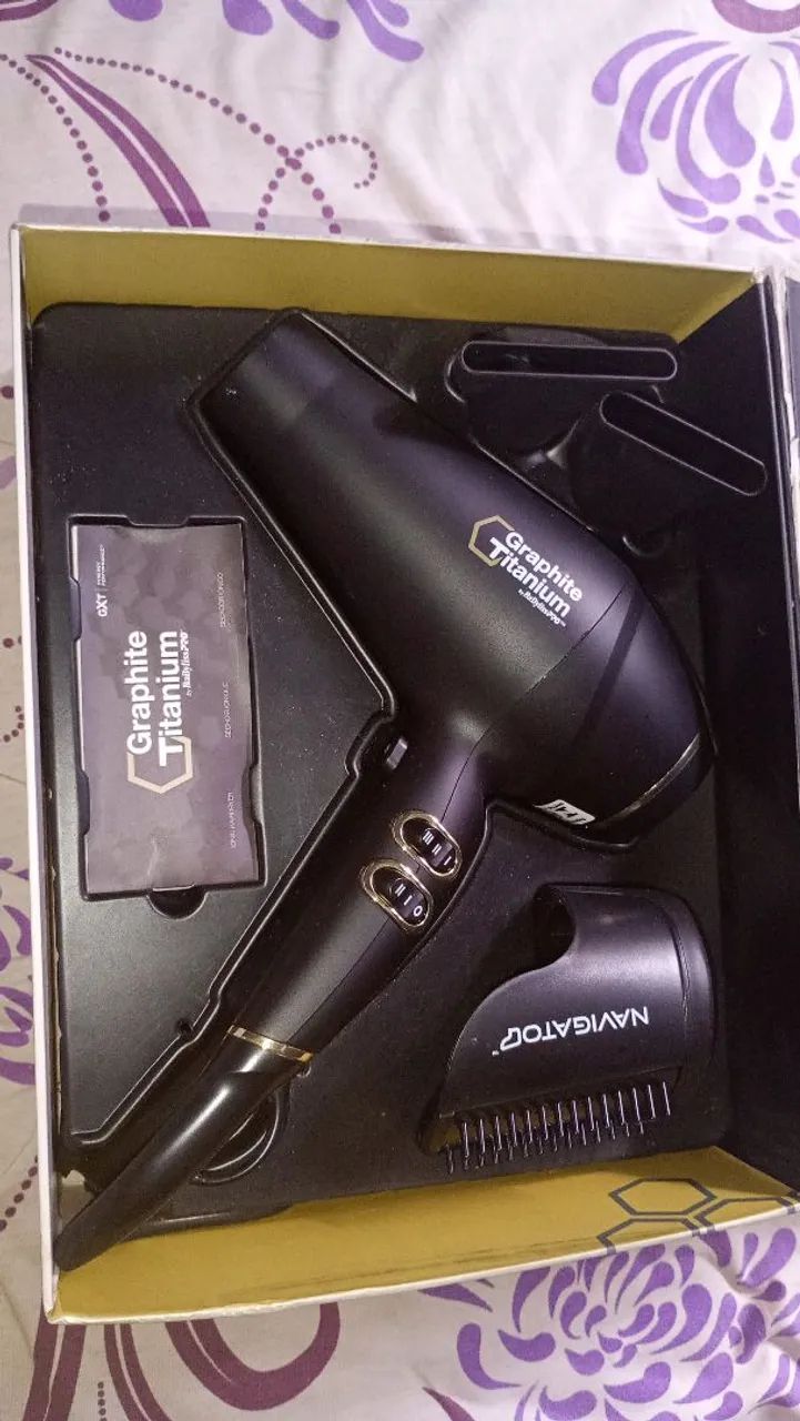 Secador de cabelo profissional 