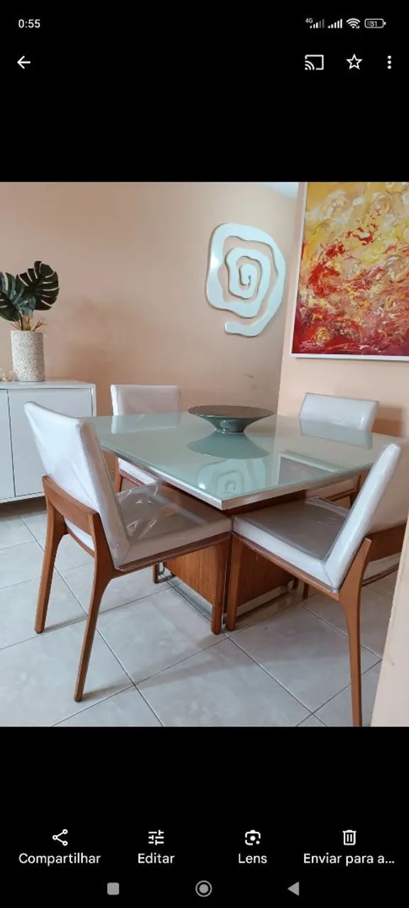 Mesa e cadeiras  - Foto 3