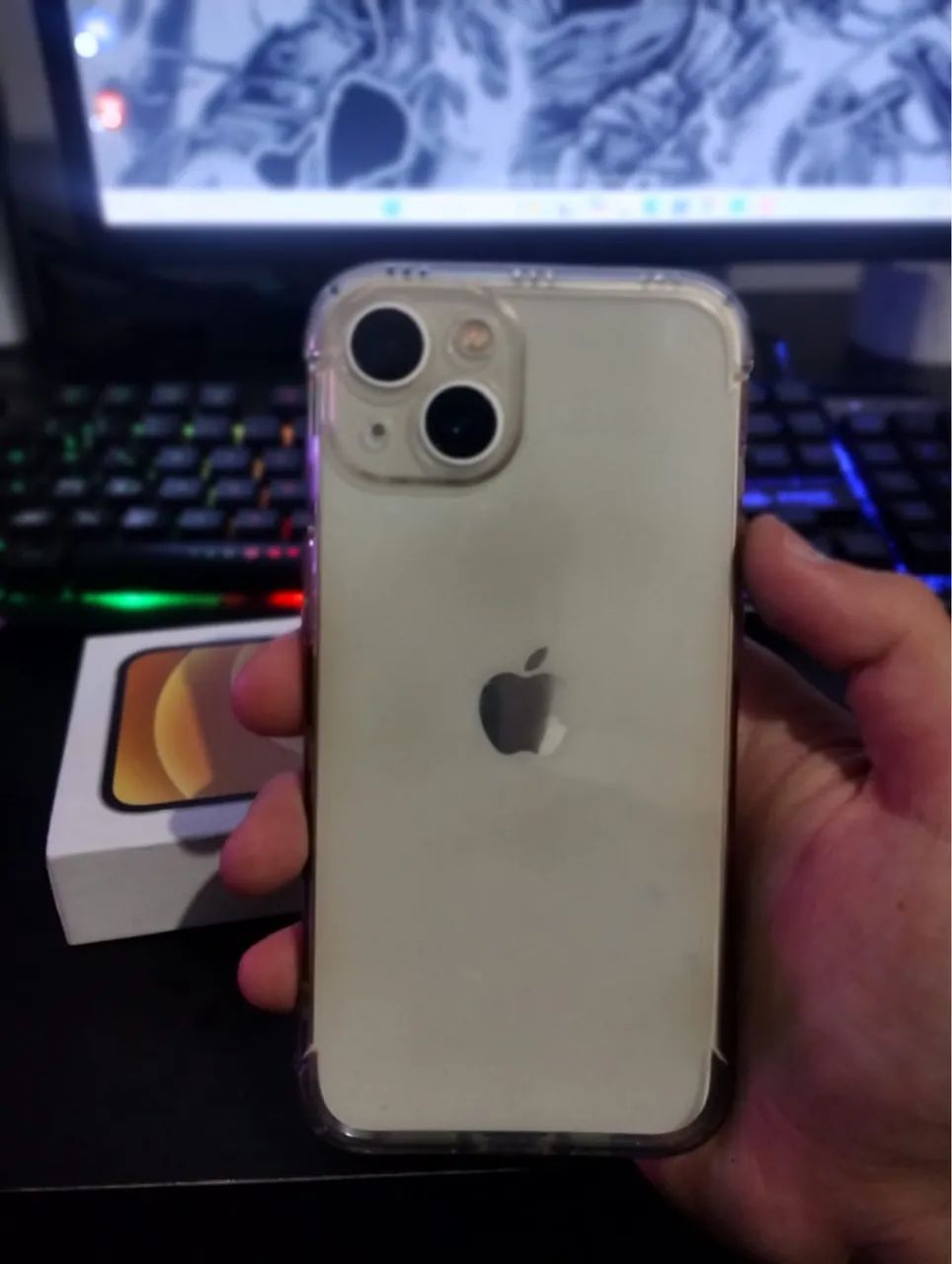 IPHONE 13 128GB COMPLETO + CAPINHA - Foto 3