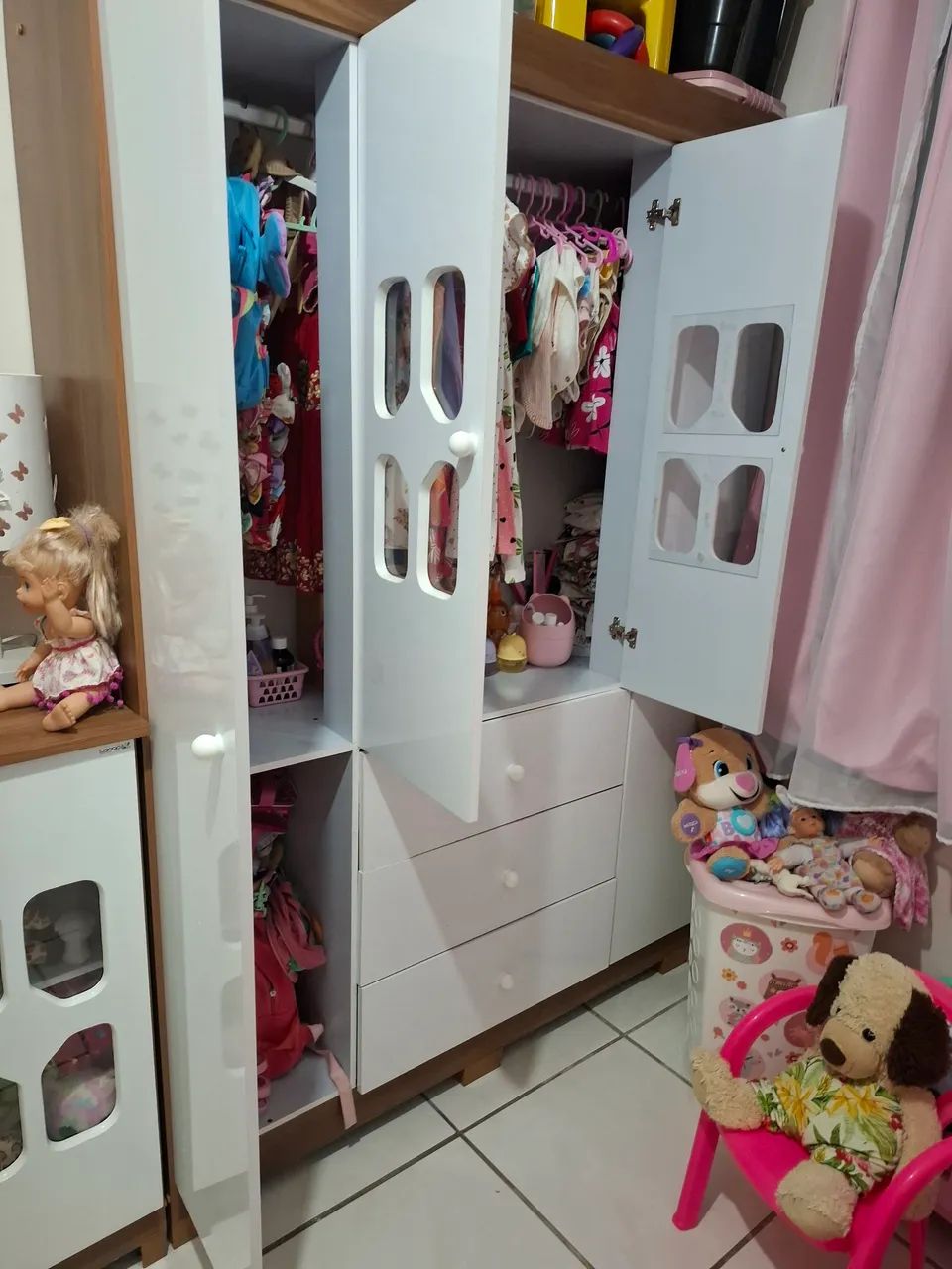 Guarda roupa e cômoda de criança.  - Foto 5